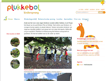 Tablet Screenshot of plukkebol.nl